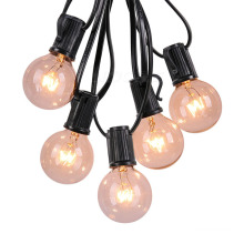 G40 outdoor decoration 220V Qingguang 25 lamp string